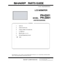 Sharp PN-E601 (serv.man4) Parts Guide