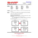 Sharp PN-E601 (serv.man8) Technical Bulletin