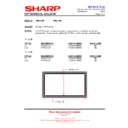 Sharp PN-L602B (serv.man22) Technical Bulletin