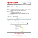 Sharp PN-L602B (serv.man27) Technical Bulletin
