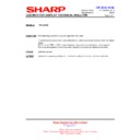 Sharp PN-L602B (serv.man33) Technical Bulletin