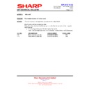 Sharp PN-L802B (serv.man21) Technical Bulletin