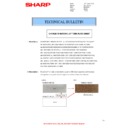 Sharp AL-1217D (serv.man11) Technical Bulletin