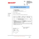 Sharp AL-1520 (serv.man16) Technical Bulletin