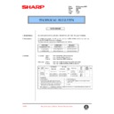 Sharp AL-1520 (serv.man29) Technical Bulletin