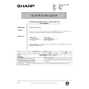 Sharp AL-1520 (serv.man48) Technical Bulletin