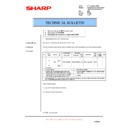 Sharp AL-1566 (serv.man56) Technical Bulletin