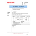 Sharp AL-1622 (serv.man35) Technical Bulletin
