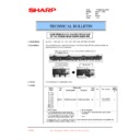 Sharp AL-1622 (serv.man48) Technical Bulletin