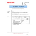 Sharp AL-1644 (serv.man27) Technical Bulletin