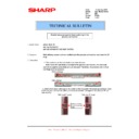 Sharp AR-120E (serv.man17) Technical Bulletin