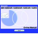 ar-122e (serv.man52) user guide / operation manual
