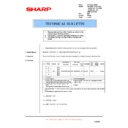 Sharp AR-122E (serv.man82) Technical Bulletin