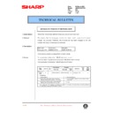 Sharp AR-150 (serv.man76) Technical Bulletin