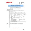Sharp AR-163 (serv.man36) Technical Bulletin