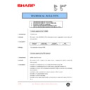 Sharp AR-200 (serv.man116) Technical Bulletin