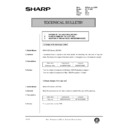 Sharp AR-200 (serv.man134) Technical Bulletin