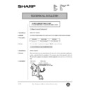 Sharp AR-200 (serv.man138) Technical Bulletin