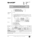Sharp AR-200 (serv.man153) Technical Bulletin