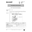 Sharp AR-200 (serv.man159) Technical Bulletin