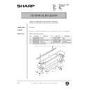 Sharp AR-200 (serv.man163) Technical Bulletin