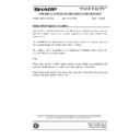 Sharp AR-200 (serv.man167) Technical Bulletin
