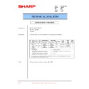 Sharp AR-205 (serv.man78) Technical Bulletin