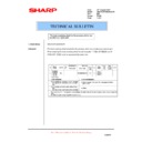 Sharp AR-235 (serv.man79) Technical Bulletin