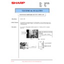 Sharp AR-235 (serv.man91) Technical Bulletin