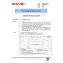 Sharp AR-285 (serv.man102) Technical Bulletin
