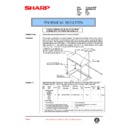 Sharp AR-285 (serv.man105) Technical Bulletin