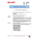 Sharp AR-285 (serv.man109) Technical Bulletin