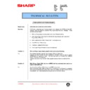Sharp AR-285 (serv.man111) Technical Bulletin