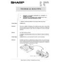 Sharp AR-285 (serv.man146) Technical Bulletin