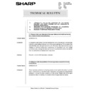 Sharp AR-285 (serv.man147) Technical Bulletin