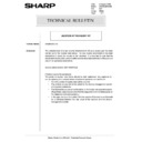 Sharp AR-285 (serv.man148) Technical Bulletin