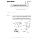 Sharp AR-285 (serv.man150) Technical Bulletin