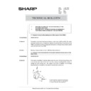 Sharp AR-285 (serv.man165) Technical Bulletin