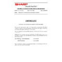 Sharp AR-285 (serv.man173) Technical Bulletin