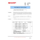 Sharp AR-285 (serv.man47) Technical Bulletin