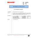 Sharp AR-285 (serv.man76) Technical Bulletin