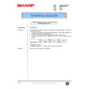 Sharp AR-285 (serv.man98) Technical Bulletin