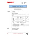 Sharp AR-286 (serv.man45) Technical Bulletin
