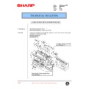 Sharp AR-287 (serv.man55) Technical Bulletin
