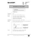 Sharp AR-336 (serv.man103) Technical Bulletin