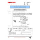Sharp AR-336 (serv.man57) Technical Bulletin