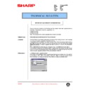Sharp AR-405 (serv.man100) Technical Bulletin