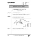 Sharp AR-405 (serv.man121) Technical Bulletin
