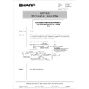 Sharp AR-5040 (serv.man28) Technical Bulletin