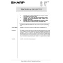 Sharp AR-5125 (serv.man14) Technical Bulletin